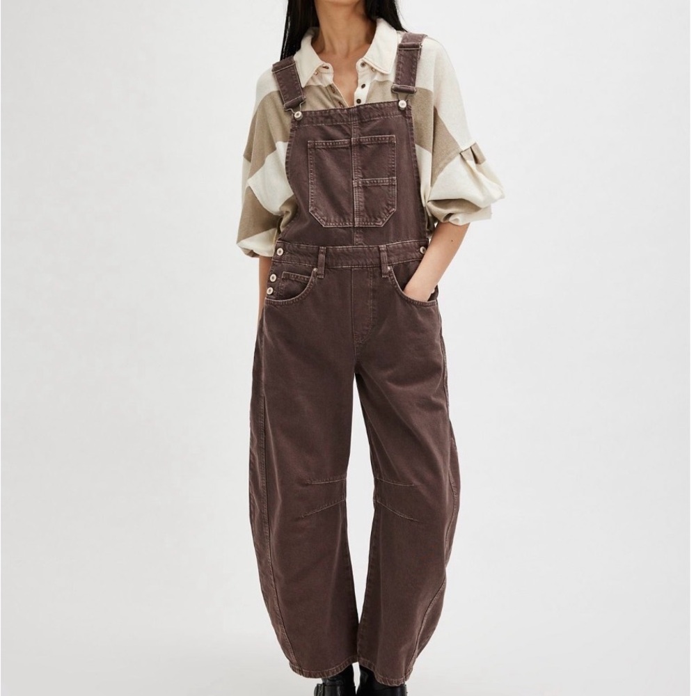 We The Free Brown Women's Jeans Overalls